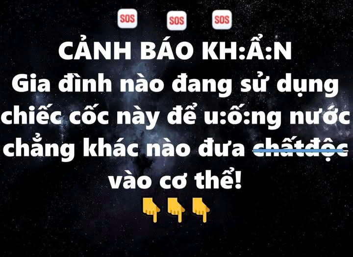 Nếu bạn còn sử dụng chiếc cốc này để uống nước đồng nghĩa với việc “mỗi ngày đều uống thuocdoc”