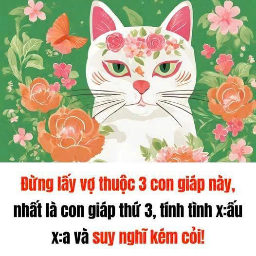 Đừng lấy vợ thuộc 3 con giáp này, nhất là con giáp thứ 3, tính tình x:ấu x:a và suy nghĩ kém cỏi!