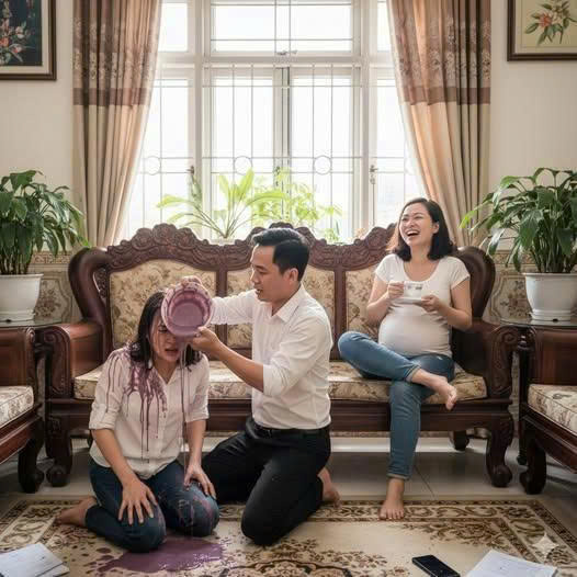 “Người chồng đổ mắm tôm lên đầu vợ chỉ để làm hài lòng tình nhân đang có bầu con trai, nhưng nào ngờ chỉ 10 phút sau đó, màn màn trả thù của cả gia đình nhà vợ khiến cho tiểu tam trở tay không kịp