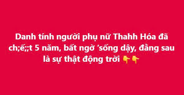 Danh tính người phụ nữ đã chết 5 năm, bất ngờ ‘sống dậy’ trở về xin xóa khai tử, đằng sau là sự thật động trời