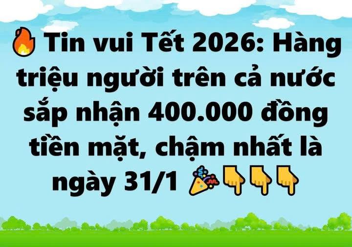Bổ sung hơn 2.513 tỷ đồng cho địa phương để tặng quà nhân dịp Đại hội Đảng và Tết Nguyên đán 2026
