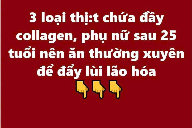 3 loại thịt chứa đầy collagen, phụ nữ sau 25 tuổi nên ăn thường xuyên để đẩy lùi lão hóa